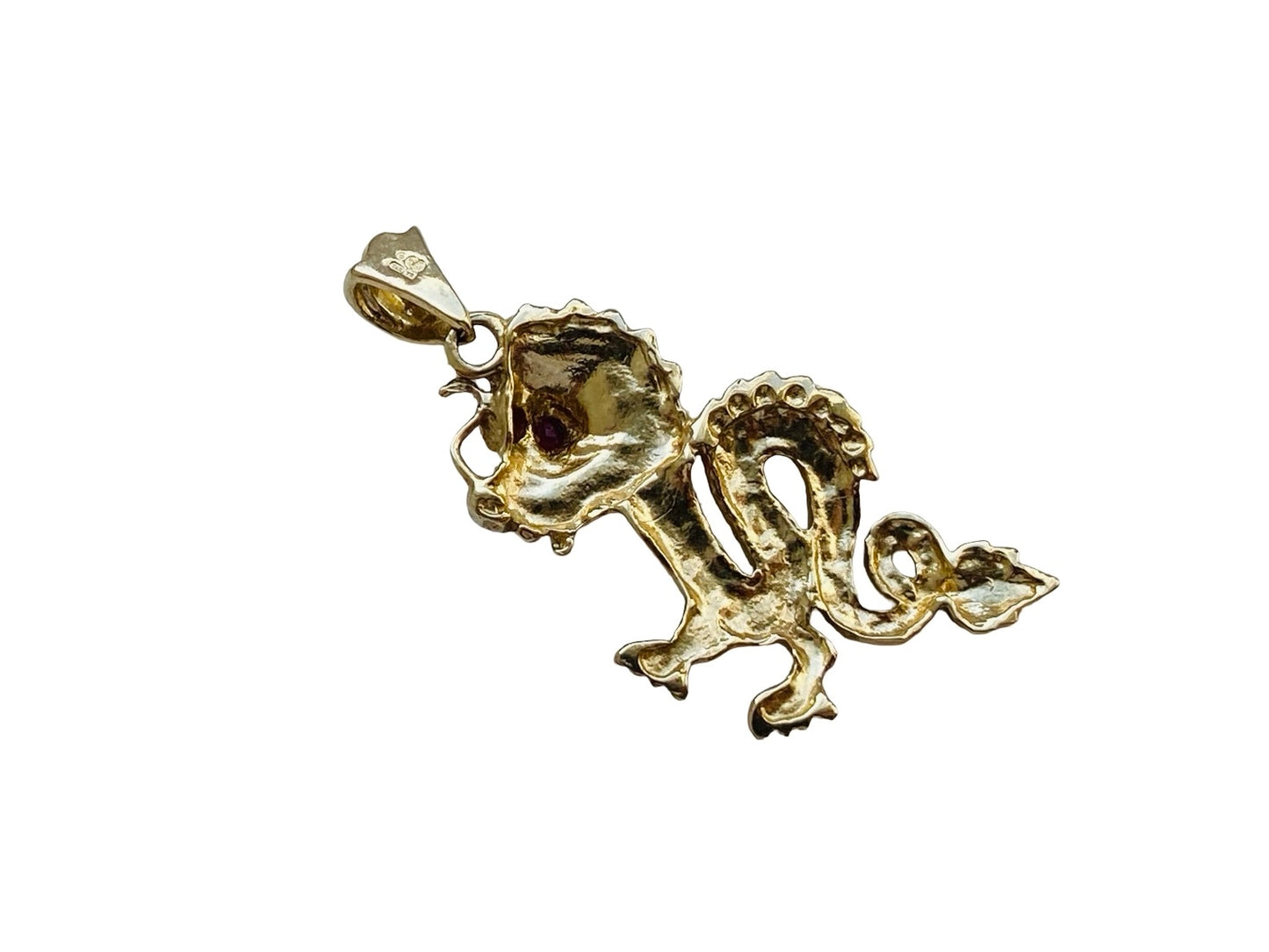 9ct Gold Chinese Dragon Charm or Pendant