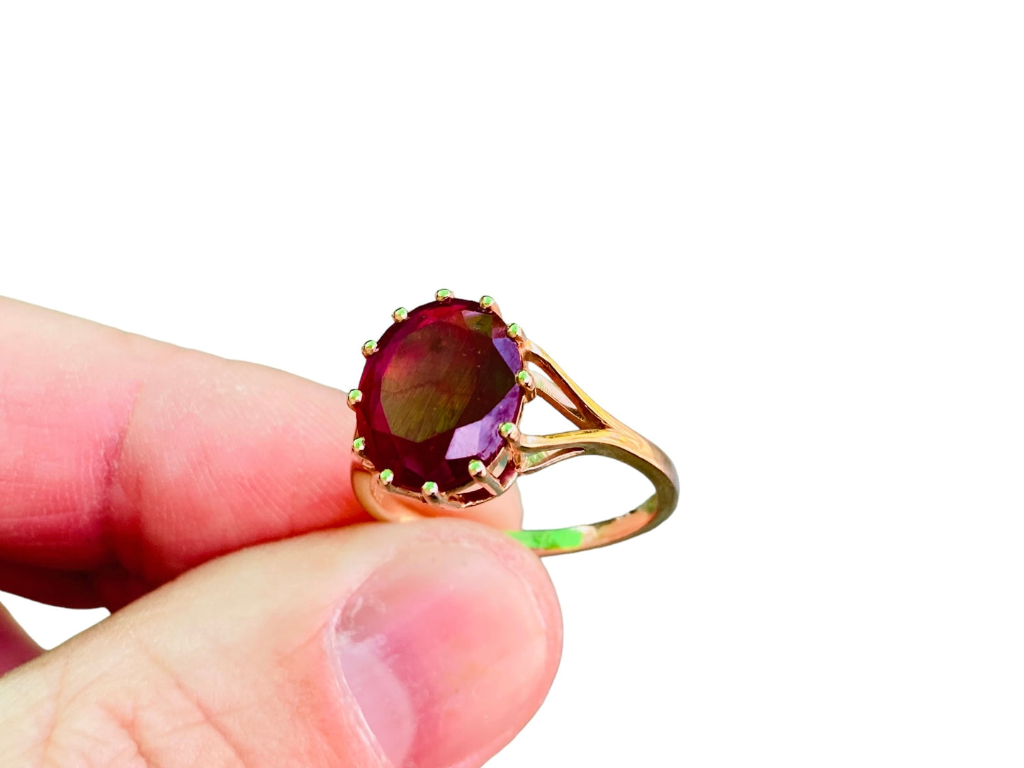 9ct Gold Ruby Ring