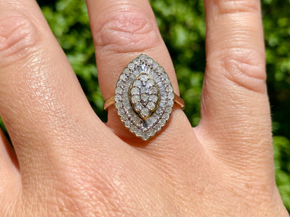 9ct Gold Diamond Ring