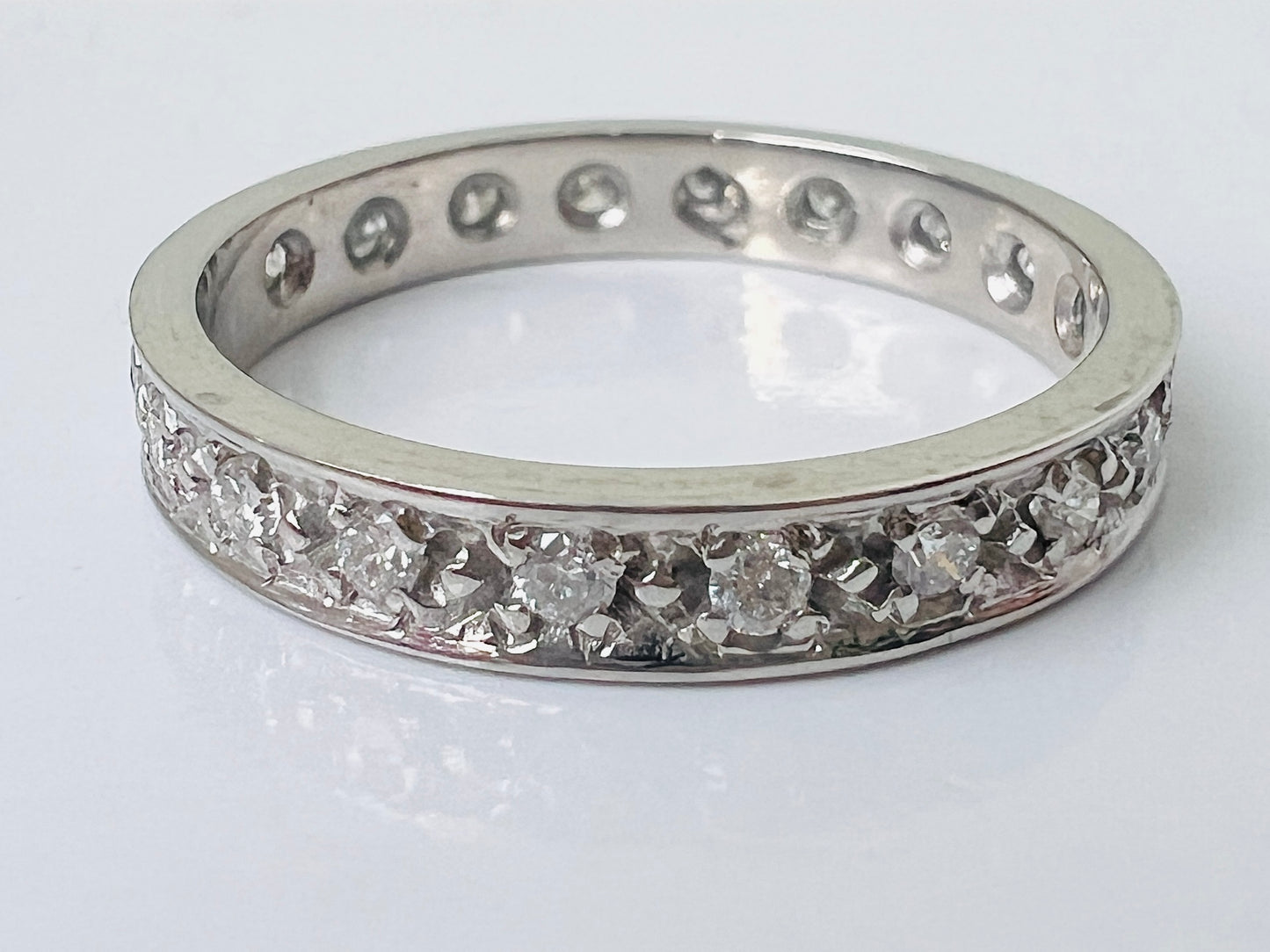 9ct Gold Full Diamond Band Ring