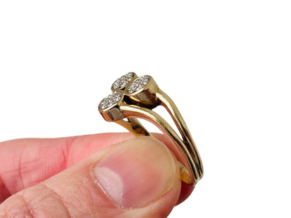 9ct Gold Diamond Ring