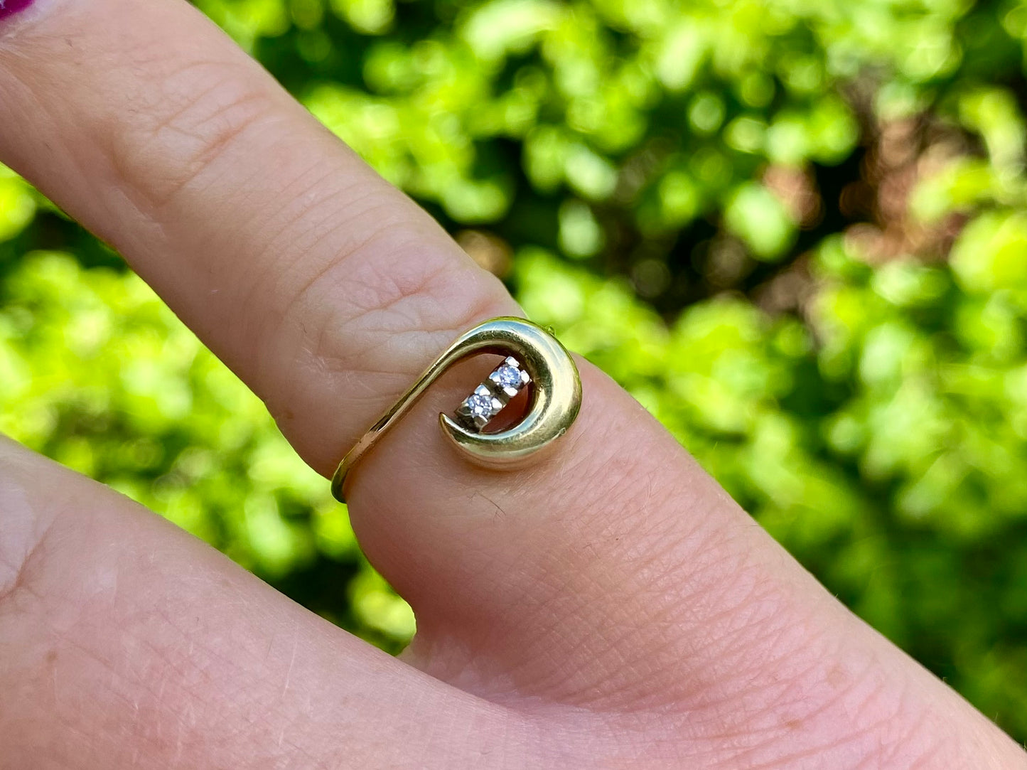 14ct Gold Diamond Ring