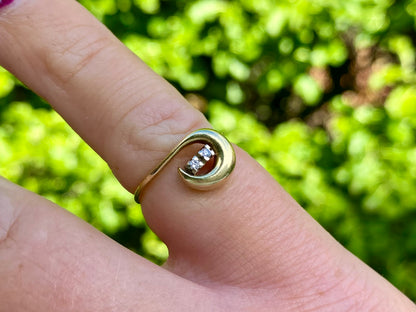 14ct Gold Diamond Ring