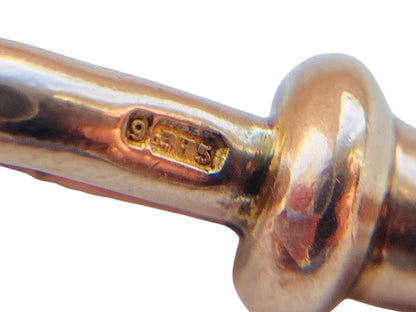 Antique 9ct Gold Dog Clasp