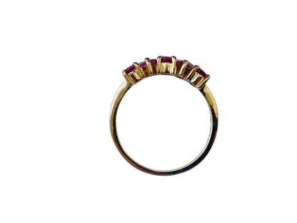 9ct Gold Pink Sapphire Ring