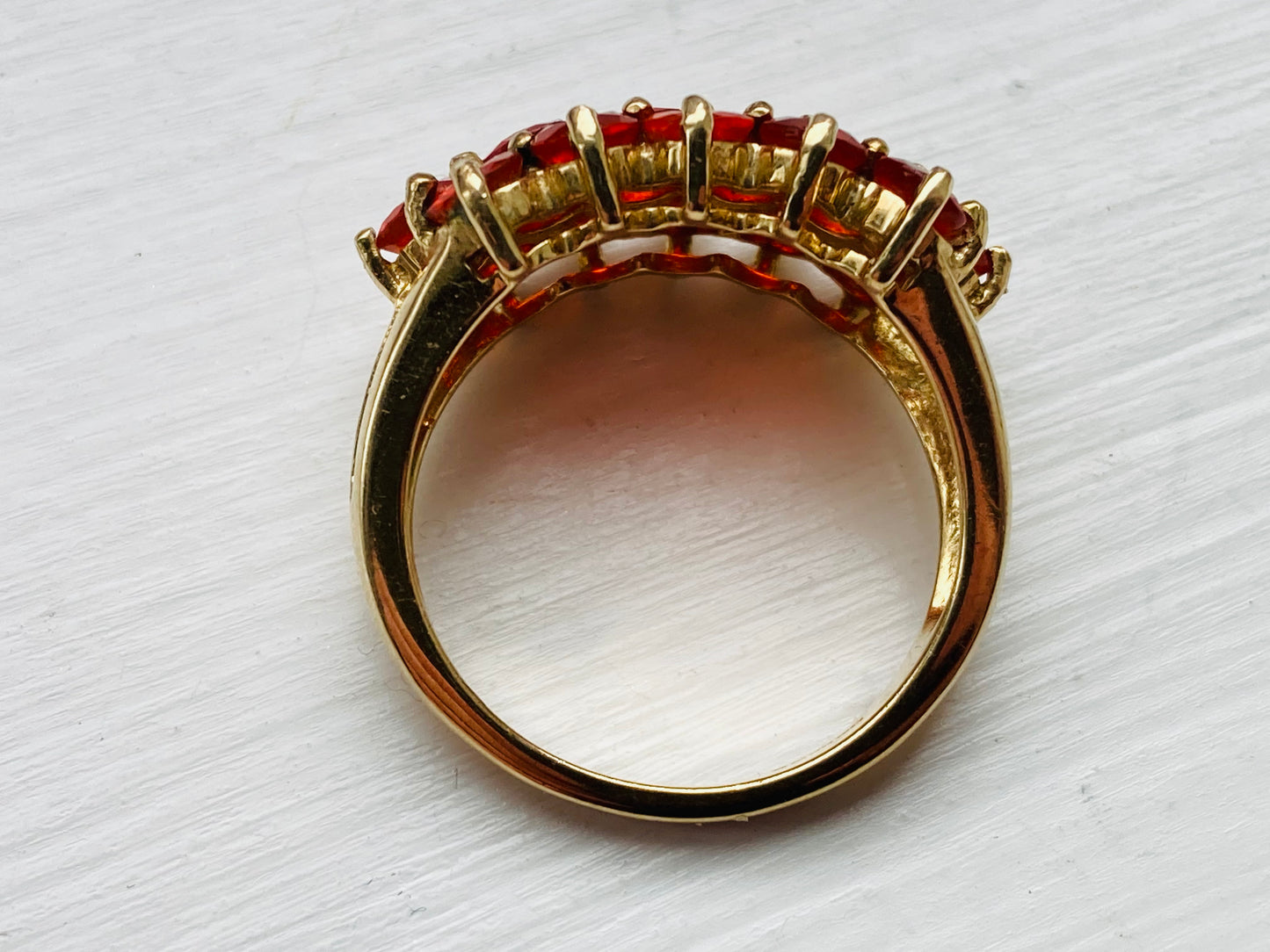 9ct Gold Fire Opal Ring