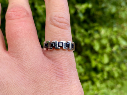 9ct Gold Sapphire Ring
