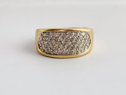 9ct Gold Diamond Ring