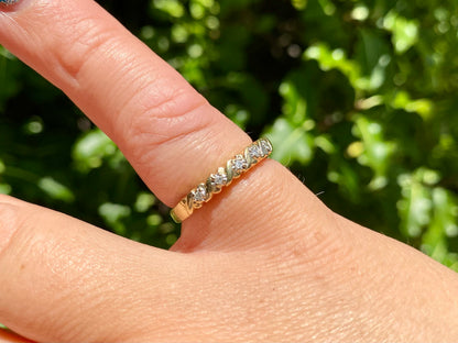 9ct Gold Diamond Ring