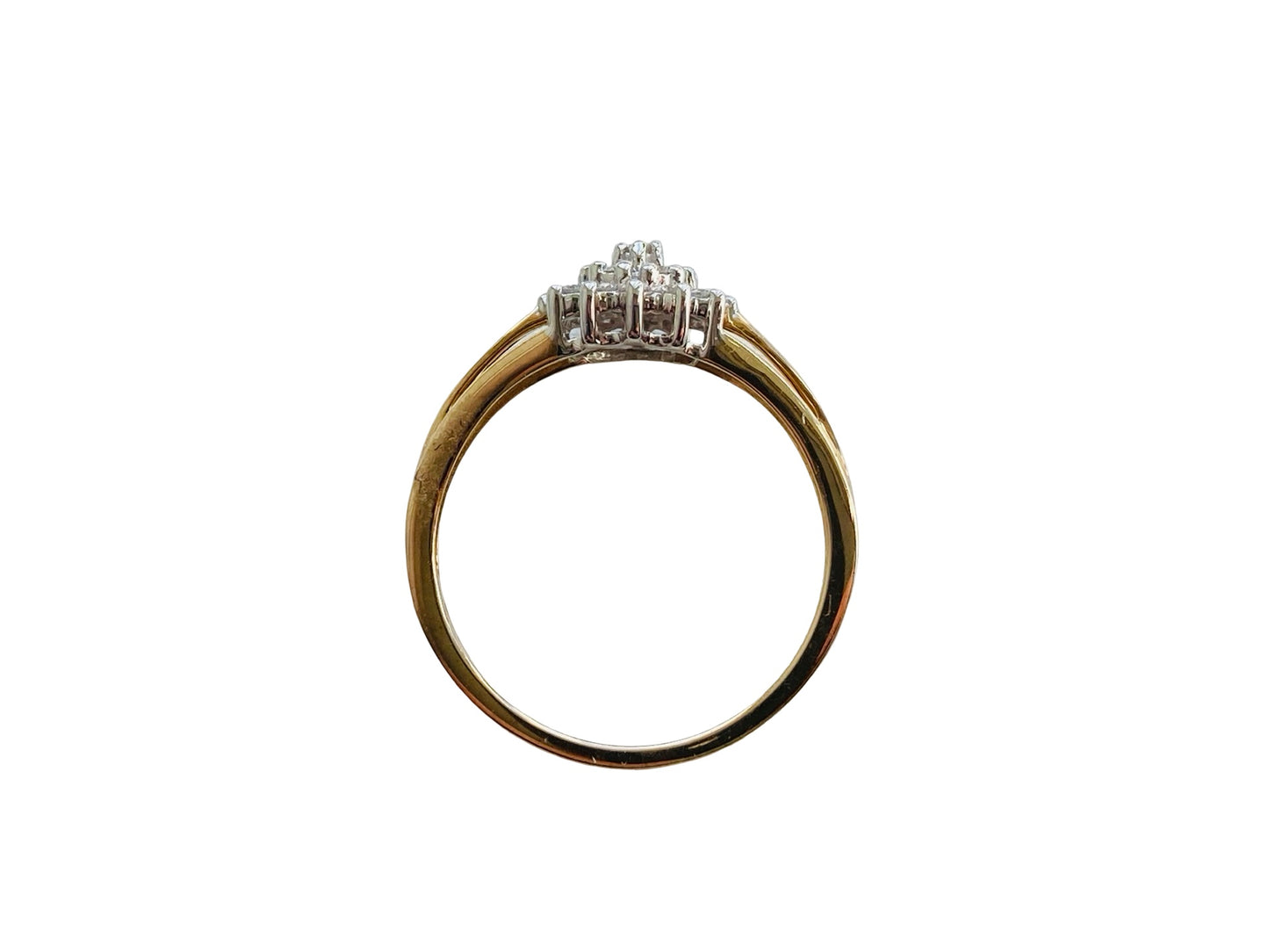 9ct Gold Diamond Ring