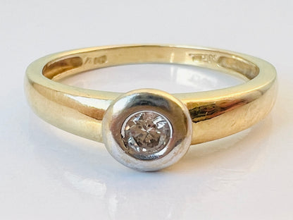 14ct Gold Diamond Ring