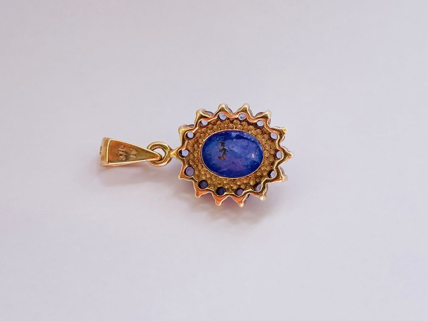 9ct Gold Tanzanite Pendant