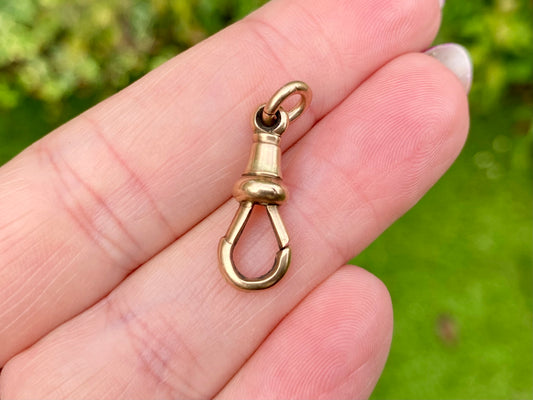 Antique 9ct Gold Dog Clasp