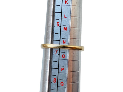 9ct Gold Orange Sapphire Ring