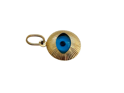 9ct Gold Eye Pendant