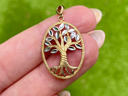 9ct Gold Tree Of Life Pendant