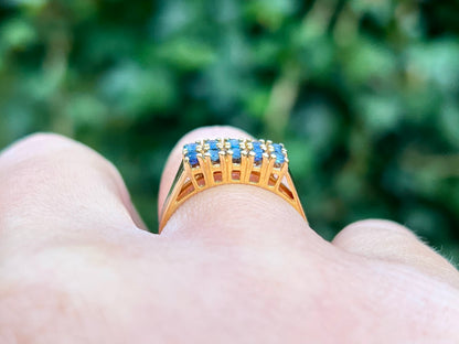 9ct Gold Sapphire Ring