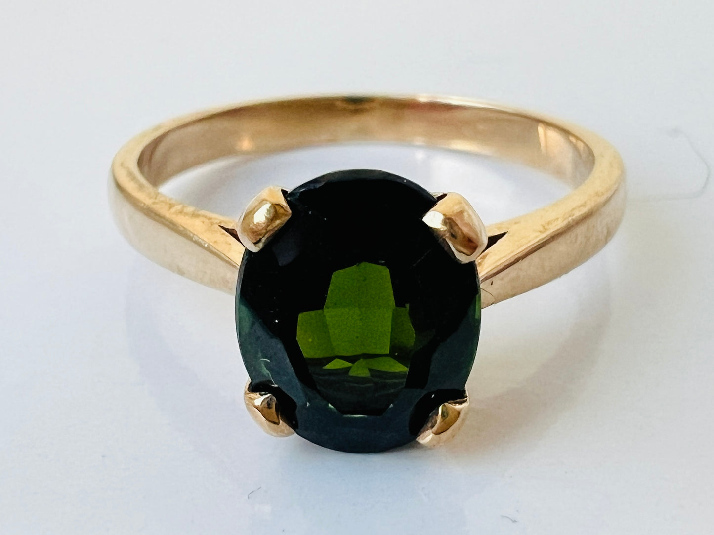 9ct Gold Diopside Ring