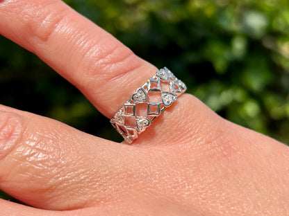 9ct Gold Diamond Ring