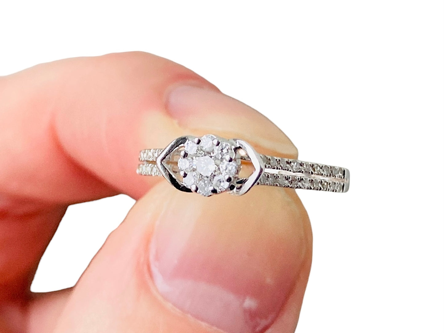 9ct Gold 0.29ct Diamond Ring