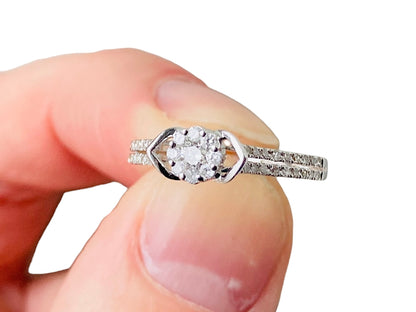 9ct Gold 0.29ct Diamond Ring