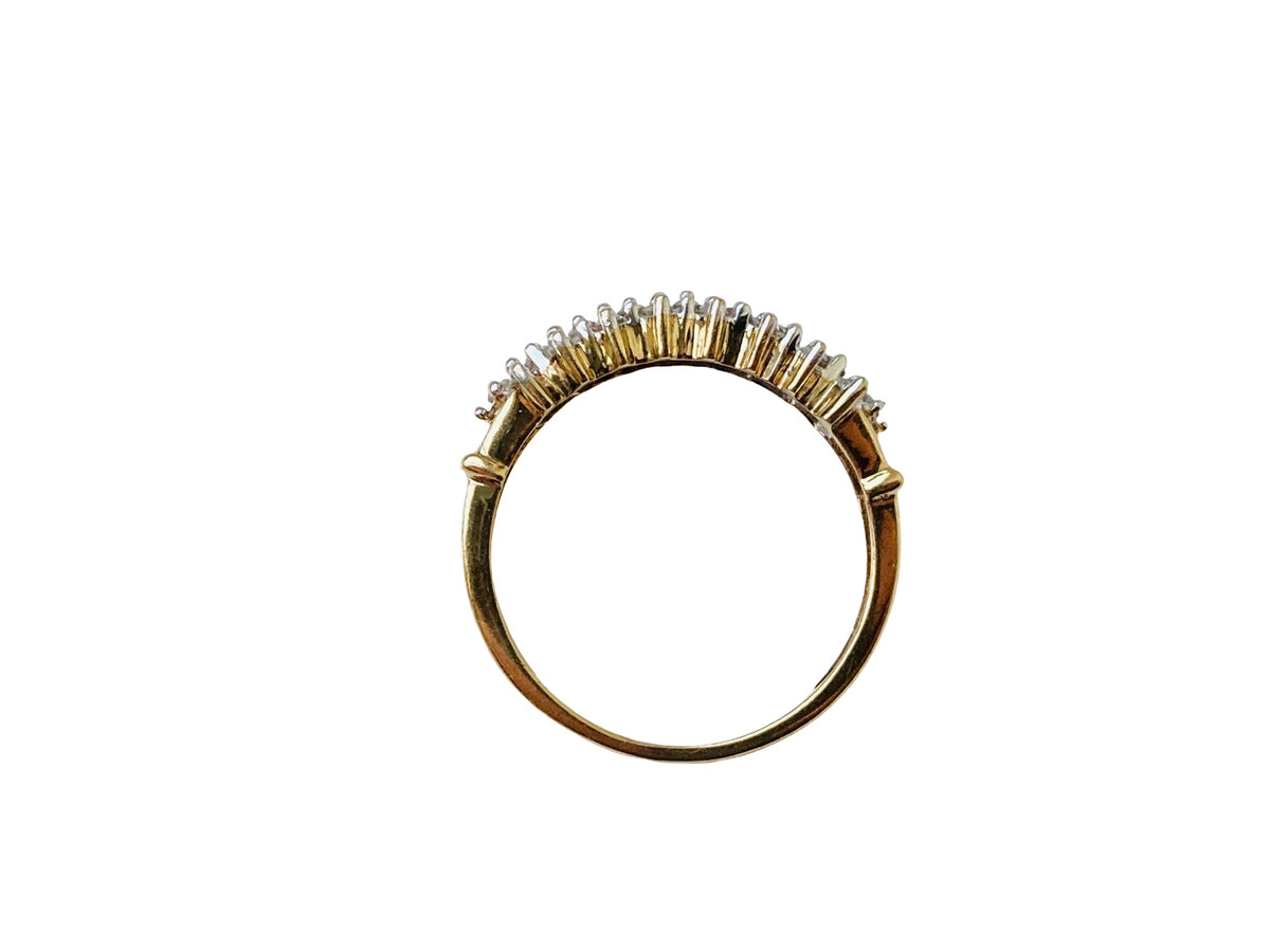 9ct Gold Diamond Ring