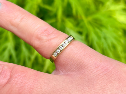 18ct Gold Seven-Stone Diamond Ring