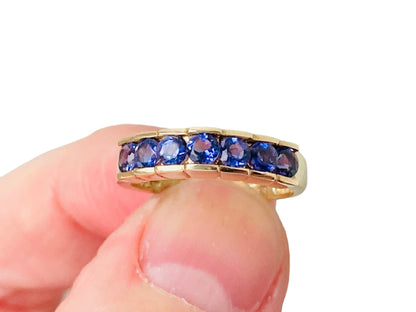 9ct Gold Iolite Ring