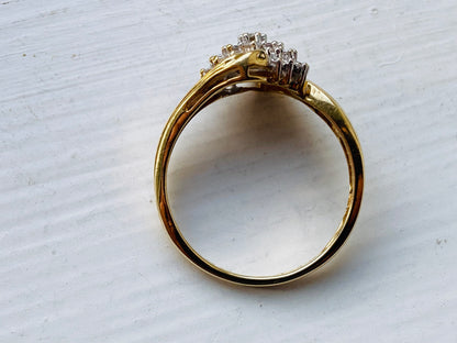 9ct Gold Diamond Ring