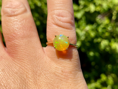 9ct Gold Opal Ring