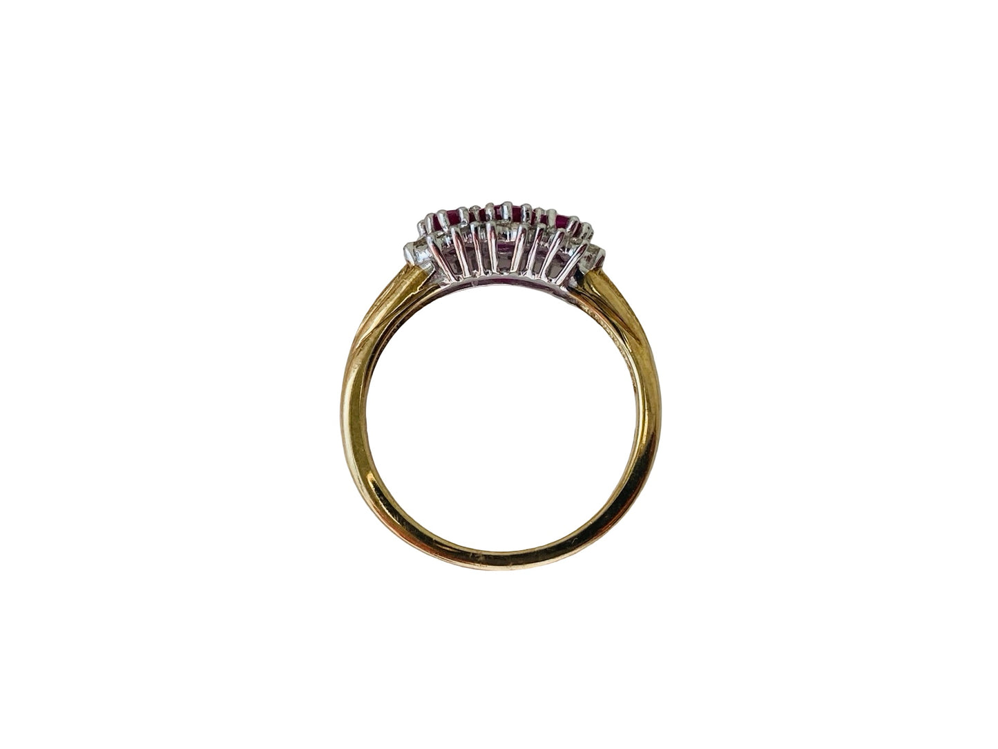 9ct Gold Ruby & Diamond Ring