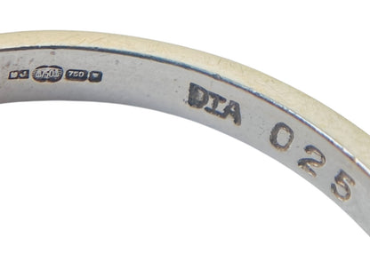 18ct Gold Yellow Diamond Solitaire Ring