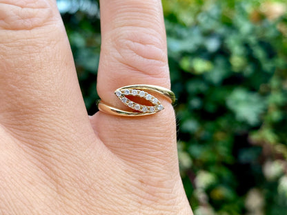 9ct Gold Diamond Ring