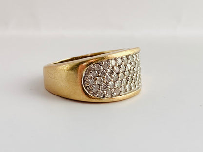 9ct Gold Diamond Ring