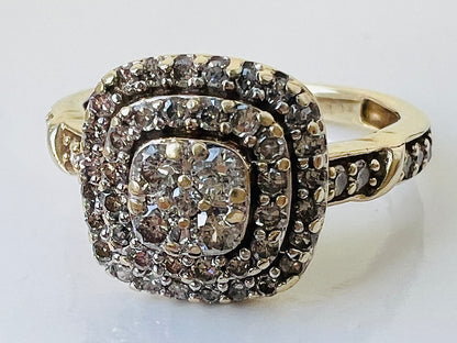 9ct Gold 0.51ct Diamond Ring
