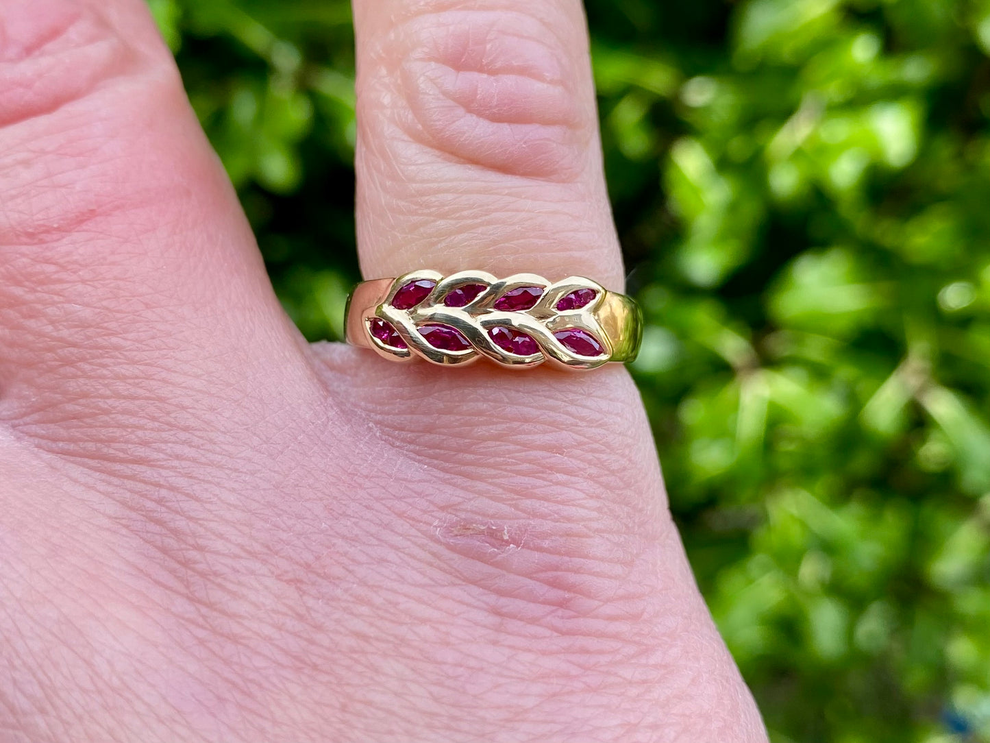 9ct Gold Ruby Ring