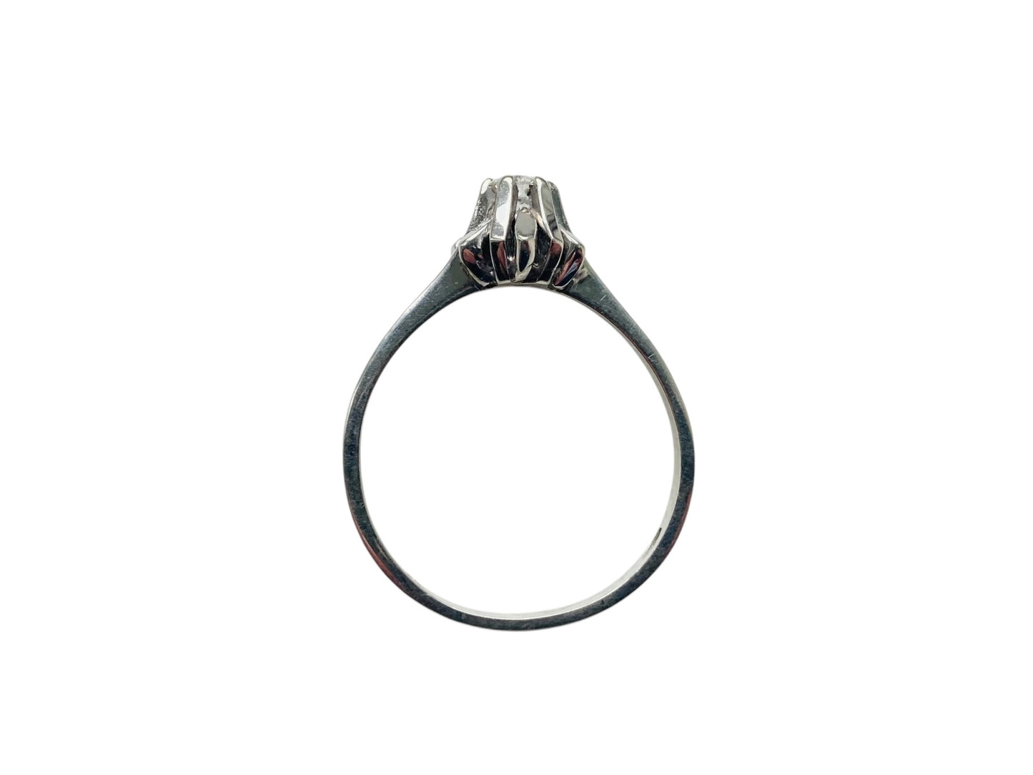 Vintage 18ct Gold Solitaire Diamond Ring