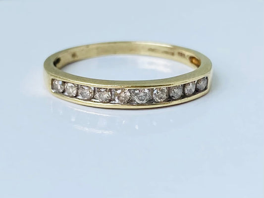 9ct Gold 0.25ct Diamond Ring