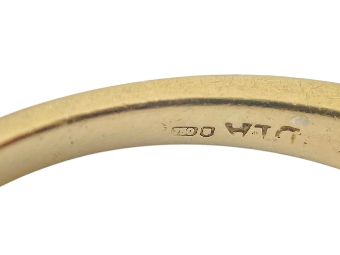 18ct Gold Three-Stone 0.50ct Diamond Ring