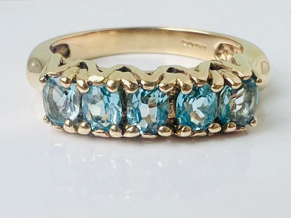 9ct Gold Topaz Ring
