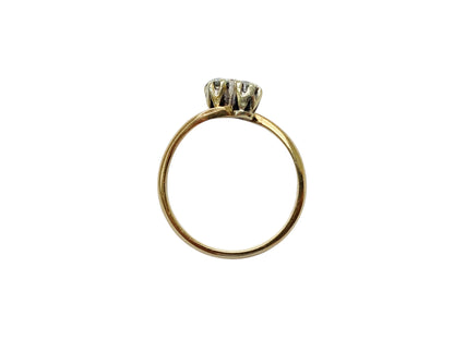 9ct Gold Toi Et Moi Diamond Ring
