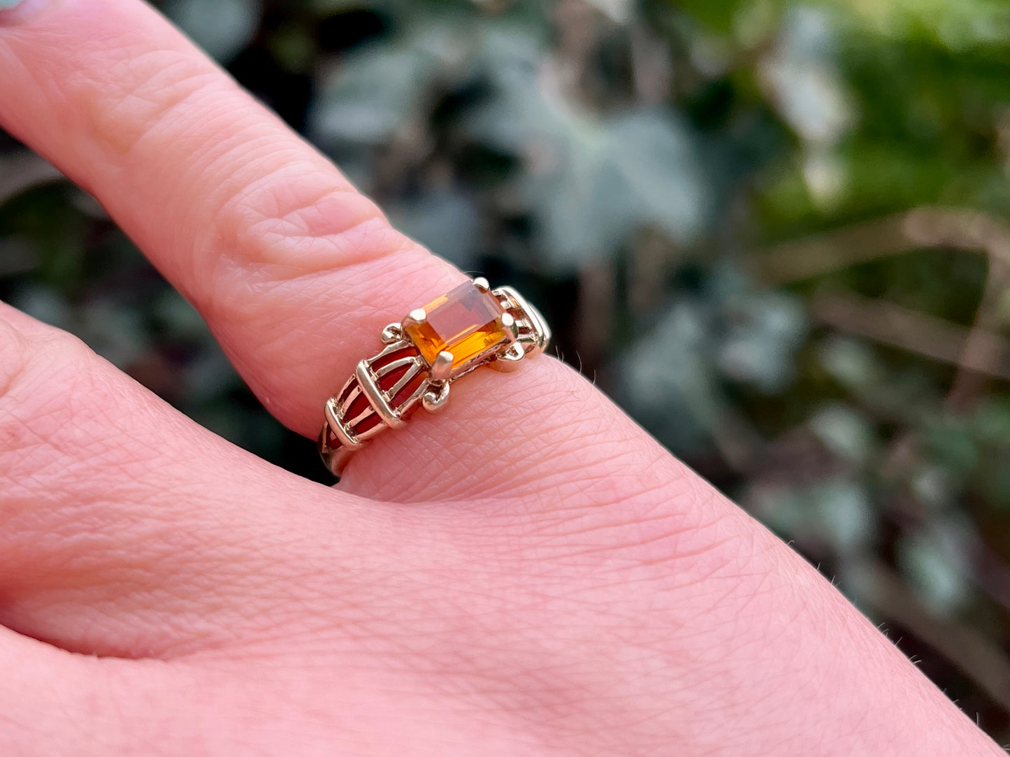 9ct Gold Citrine Ring