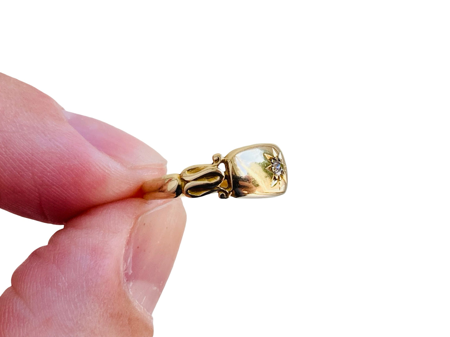 Antique Victorian 18ct Gold Diamond Ring