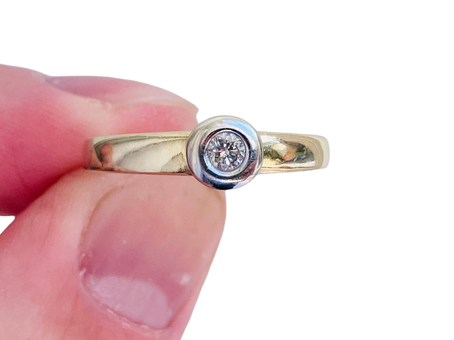 14ct Gold Diamond Ring
