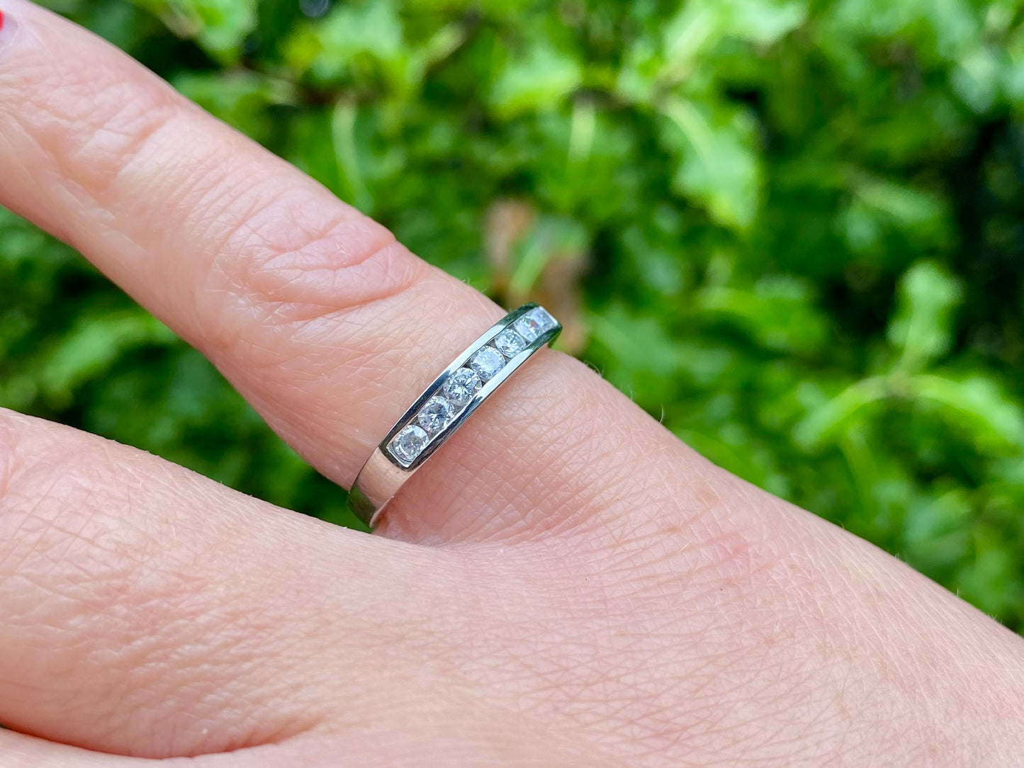 18ct Gold Seven-Stone 0.50ct Diamond Ring