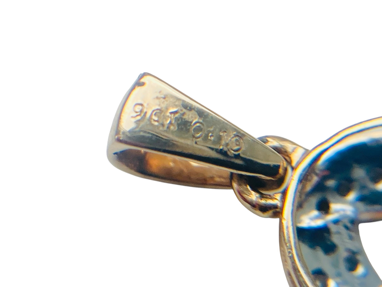 9ct Gold Diamond Pendant