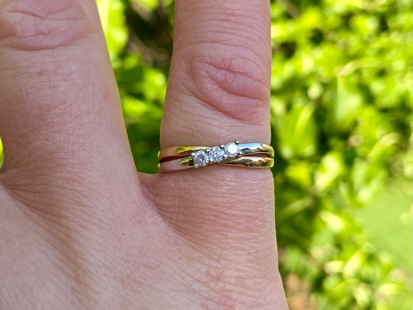 9ct Gold Diamond Ring