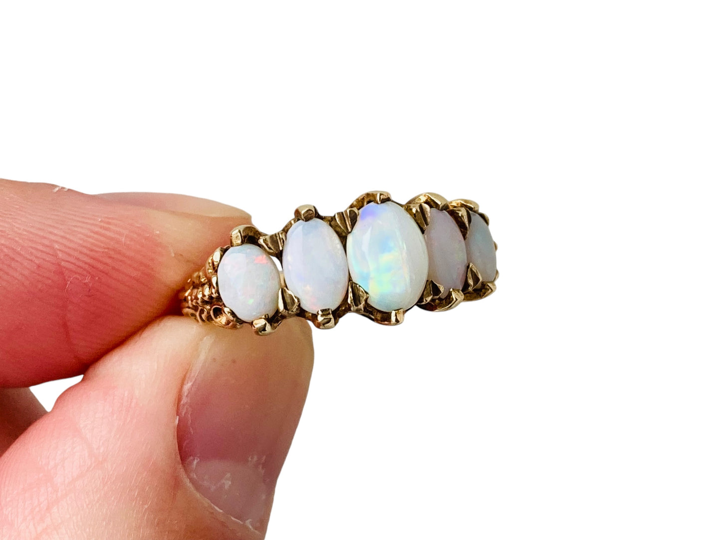 Vintage 9ct Gold Opal Ring