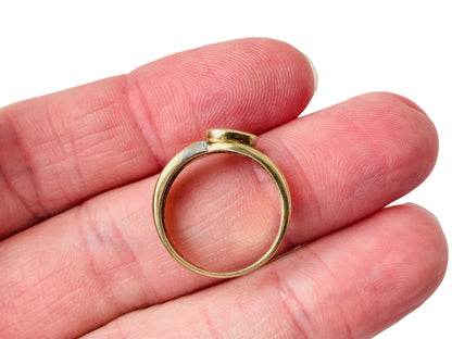 9ct Gold Sapphire & Diamond Ring