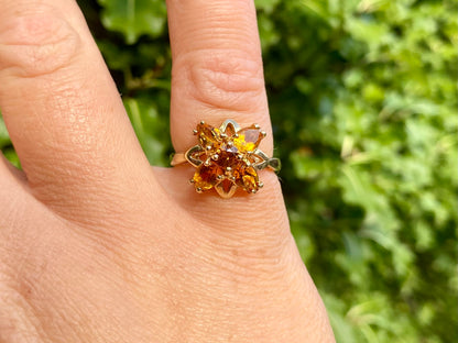 9ct Gold Citrine Ring